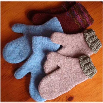 Felted Mitts - 166