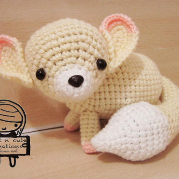 Amigurumi Fifi the Fennec Fox