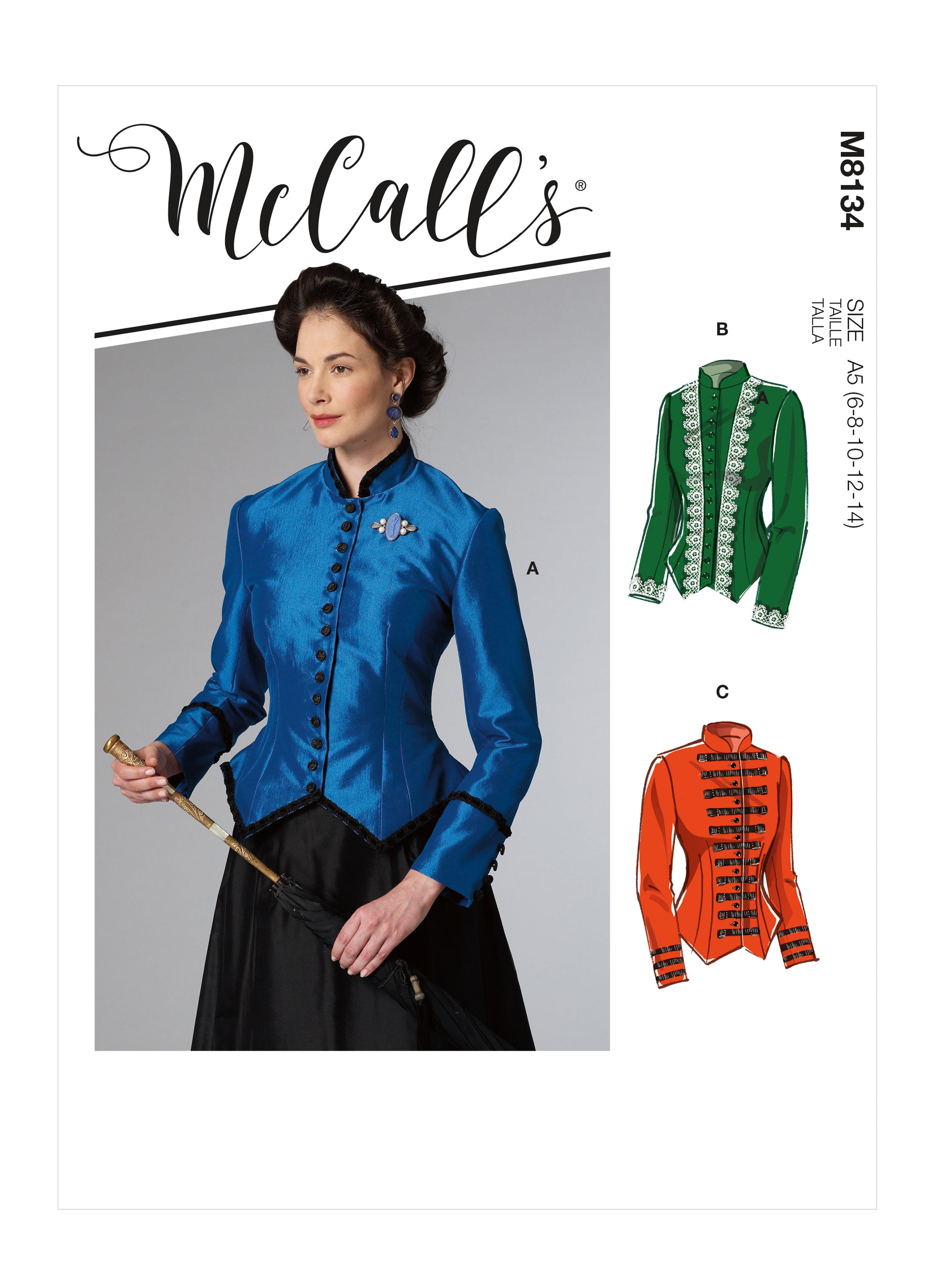 McCall's Misses' Costume M8134 - Sewing Pattern