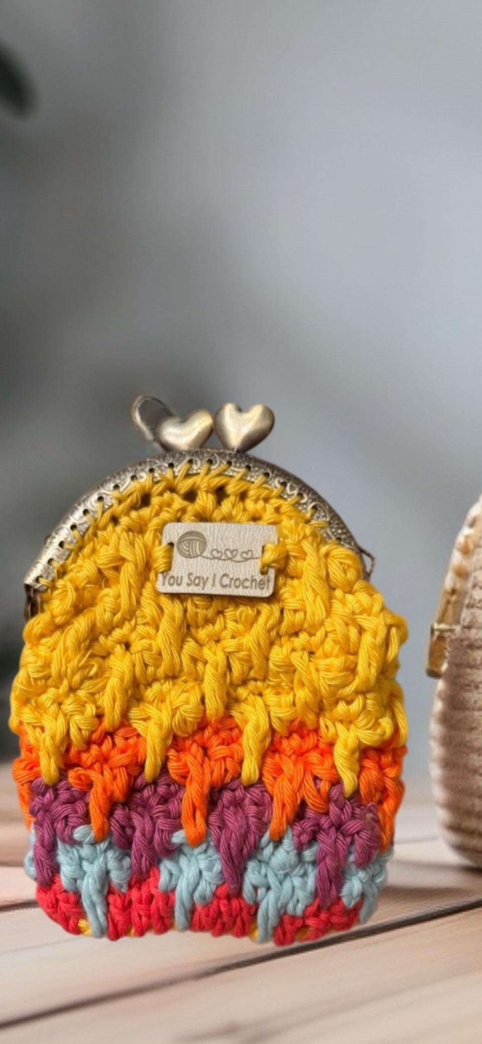 Coin Crochet Purse