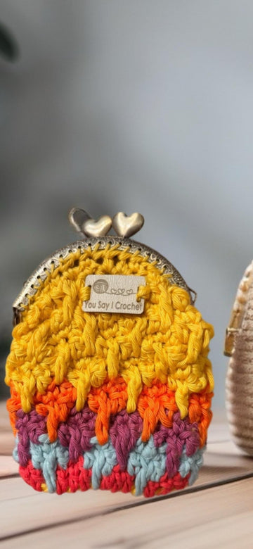 Coin Crochet Purse