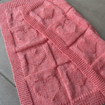 Duplicate Heart Blanket