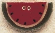 Mill Hill Button 43012 - Watermelon Slice