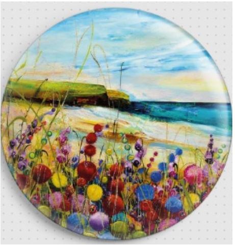 Geckorouge Beach Flowers Needle Minder