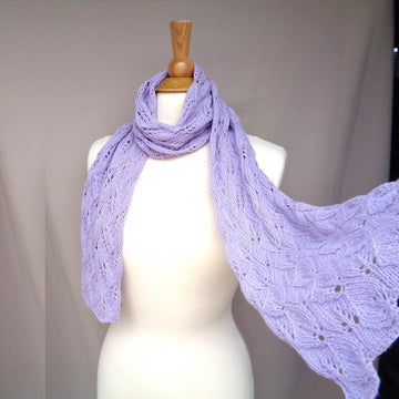 Lilac Petals Scarf