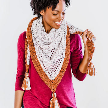Hayride Triangle Scarf