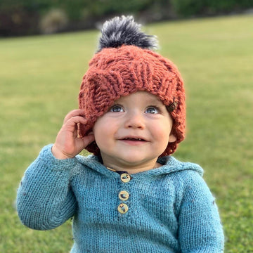 Ruataniwha Beanie - cable knit hat