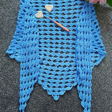 Crochet Therese Prayer Shawl Pattern