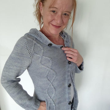 Knitting Pattern Seamless Cardigan Twinning
