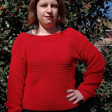 Knit in Red