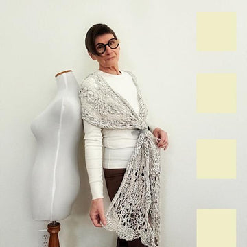 Shining shawl