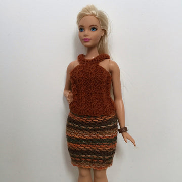 Curvy & Classic Barbie EASY Halter Top All Sizes