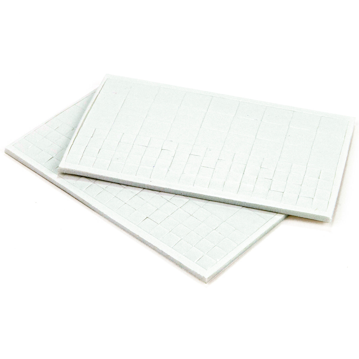 EK Success 3D Dots Foam Dot Adhesive - White Squares .125" Thick 198/Pkg