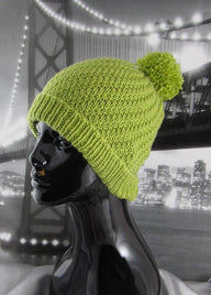 Swirl Bobble Beanie Hat