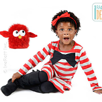 Sparky the Lava Monster Amigurumi Toy
