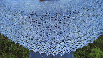 Pitlochry Long Wingspan Shawl