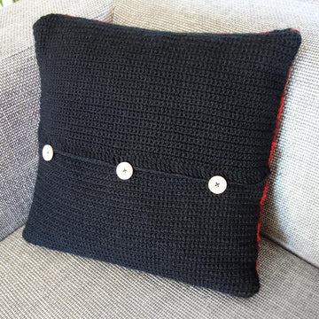 027-Rustic chalet pillow cover