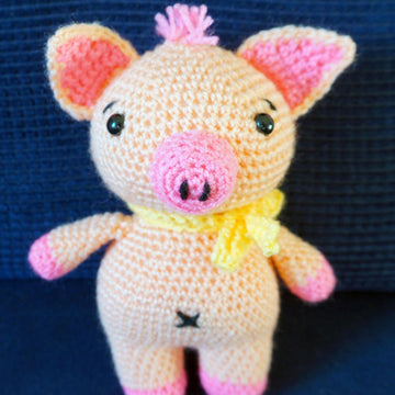 Crochet Pattern Lucky Charm Piggy!
