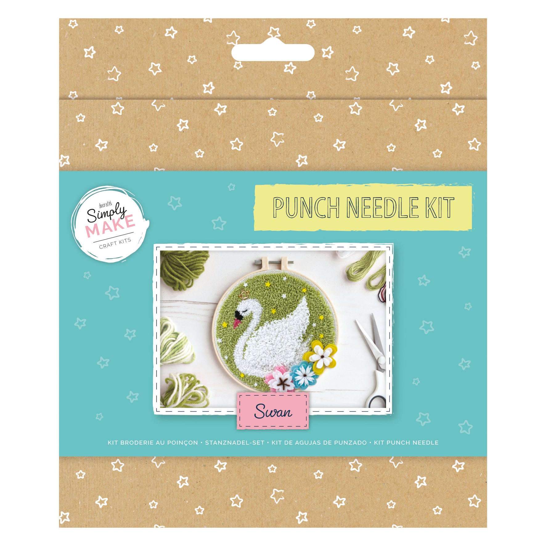 Simply Make Punch Needle Swan Punch Needle Kit