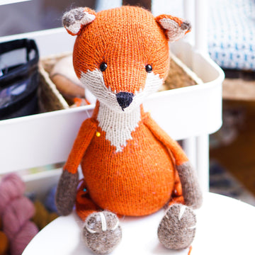 Fox or Wolf Toy - Knitting Pattern