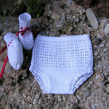 First Steps Knickers & Bootees