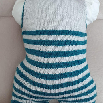 Jensen - 4ply shoulder buttoning overalls for baby