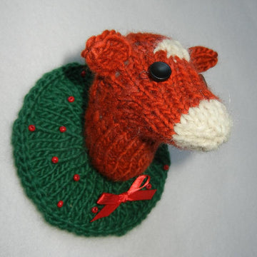 Christmas Donkey, Cow and Horse