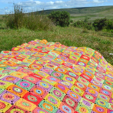 Cornucopia Crochet Afghan/Blanket