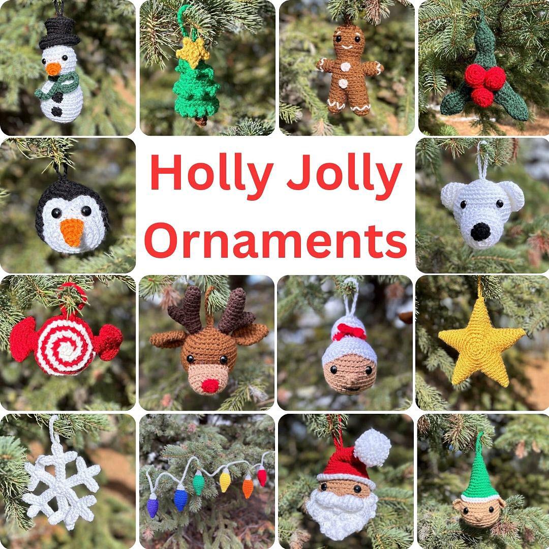 Holly Jolly Ornaments