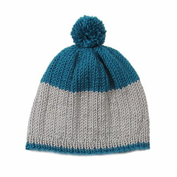 Color Block Ribbed Hat