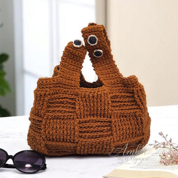 Basketweave Knot Bag Pattern