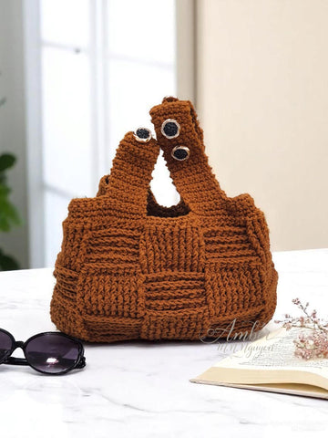 Basketweave Knot Bag Pattern