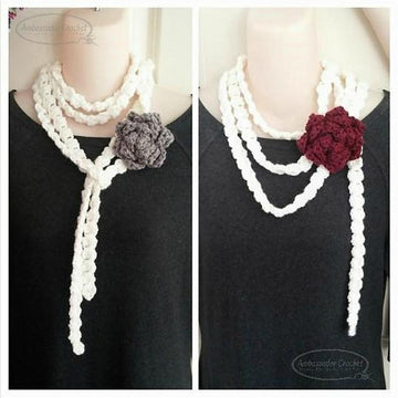In Memory Of... Scarf & Rose