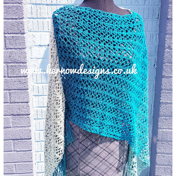 Moonlit Sea Spring/Summer Poncho