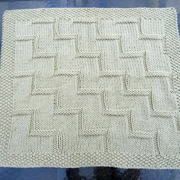 Stepping Up baby blanket