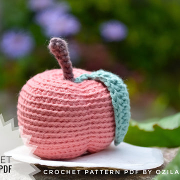 Peach fruit toy