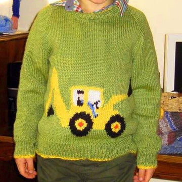 JCB digger sweater