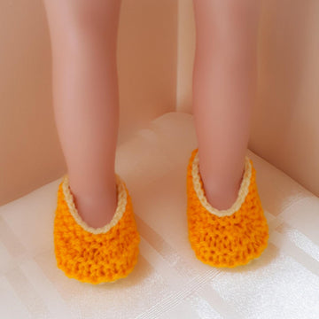 Lemon Shoes for Doll