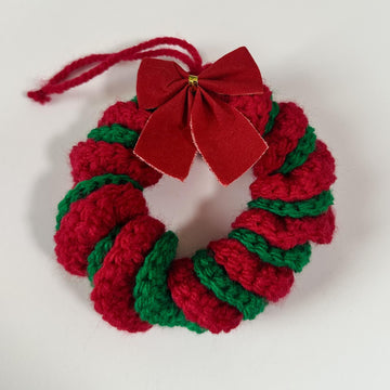 Christmas Mini Twisted Wreath