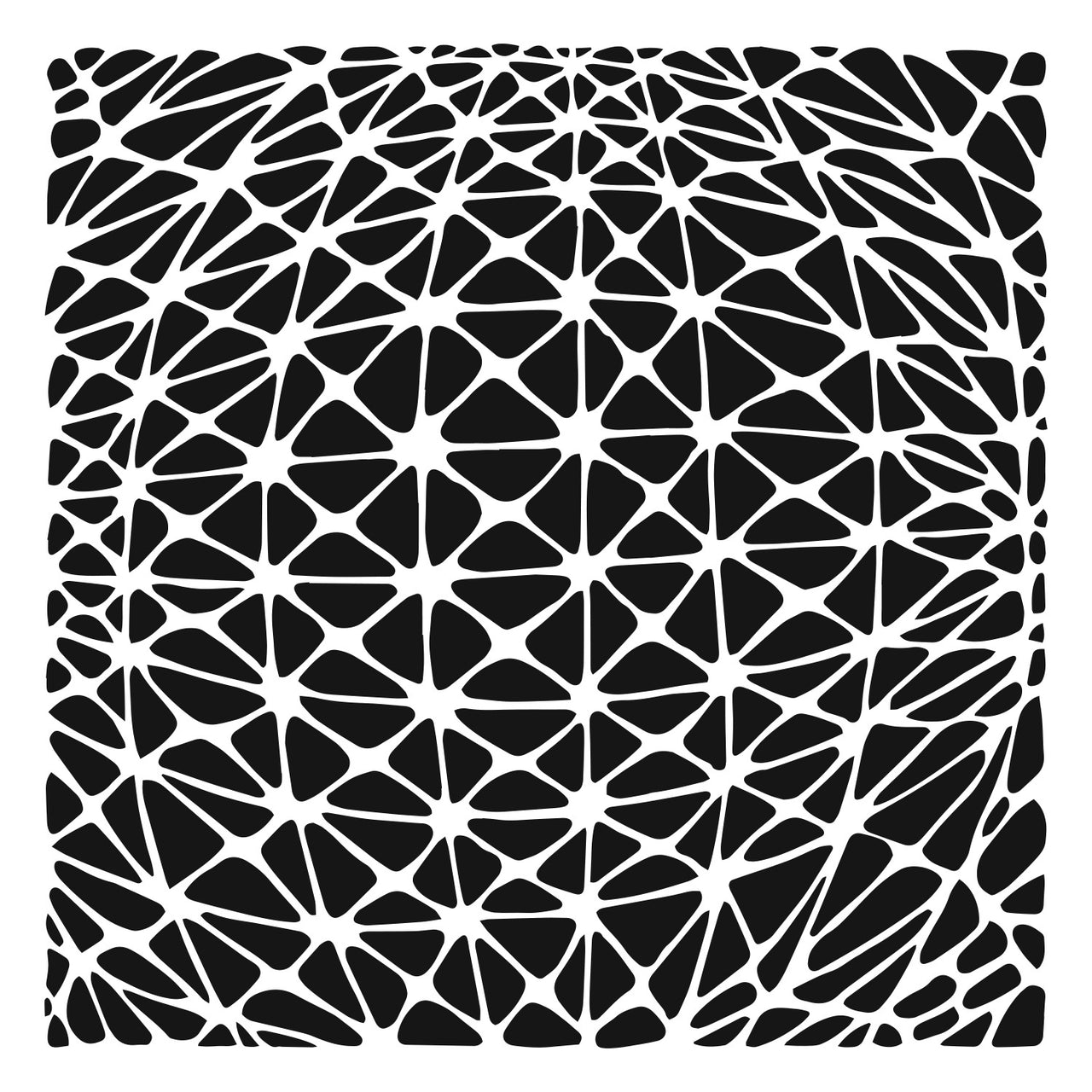 The Crafter's Workshop Crafter's Workshop Template 12"X12" - Geo Netting