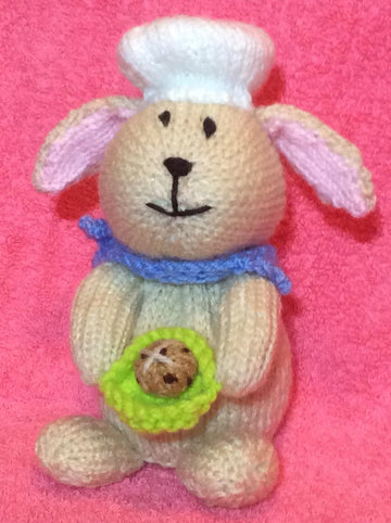 Hot Cross Bun Bunny