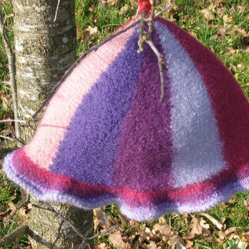 Felted pixie hat