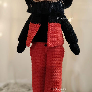 Hiking Boy Doll with Snowshoes
