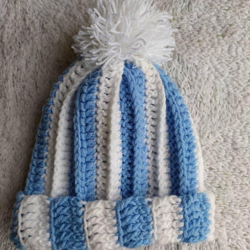Ridged hat
