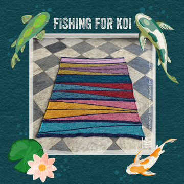 Fishing For Koi blanket