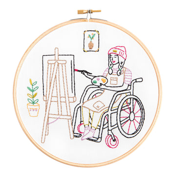 Hawthorn Handmade Wonderful Women - Create * Embroidery Kit