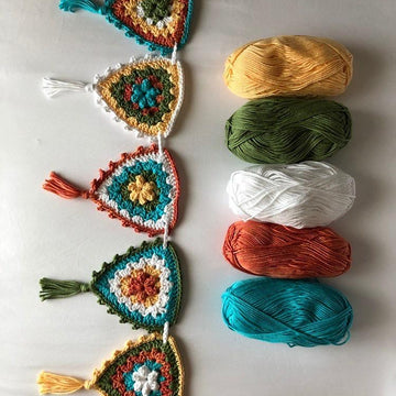 Boho Party Garland Bunting