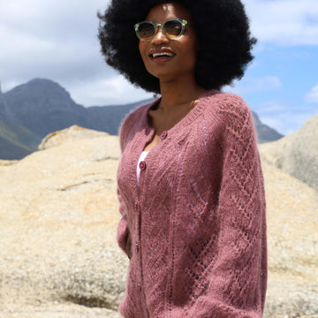 Very Berry Cardigan - knitting pattern