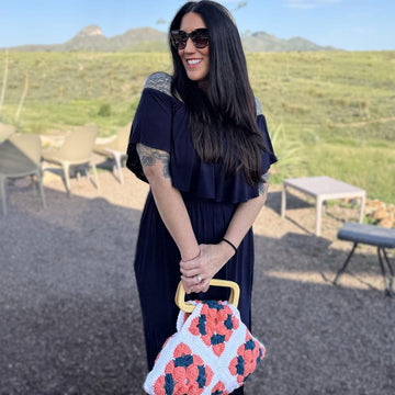 Granny Square Purse