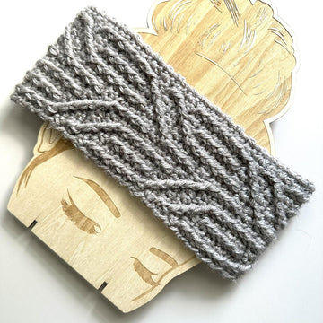 Twisted Paths Crochet Headband